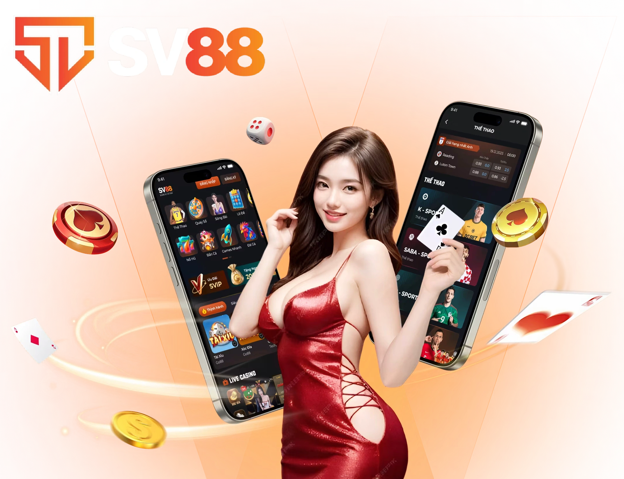 Ứng dụng SV88 trên điện thoại